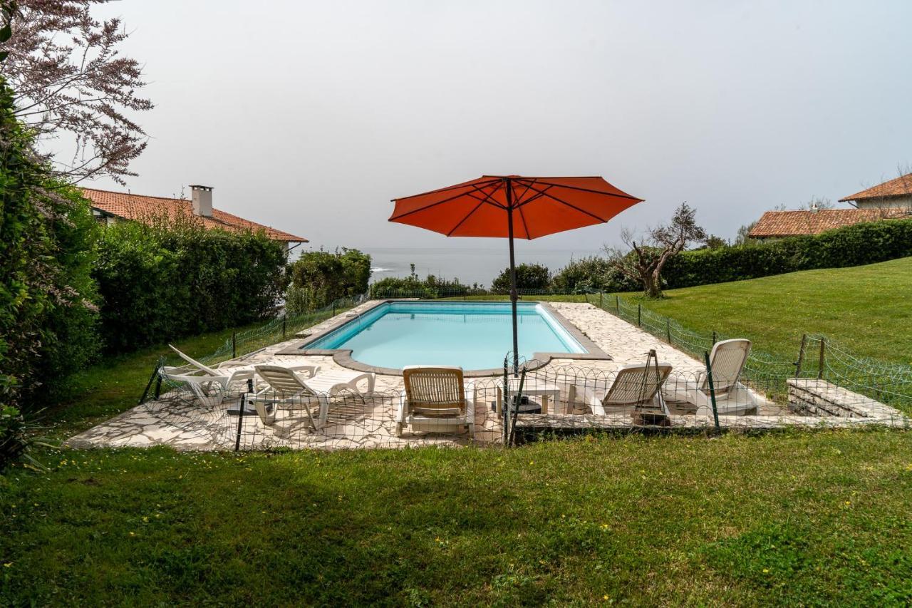 Maison De Maitre Piscine Vue Ocean - Bidart Exterior foto