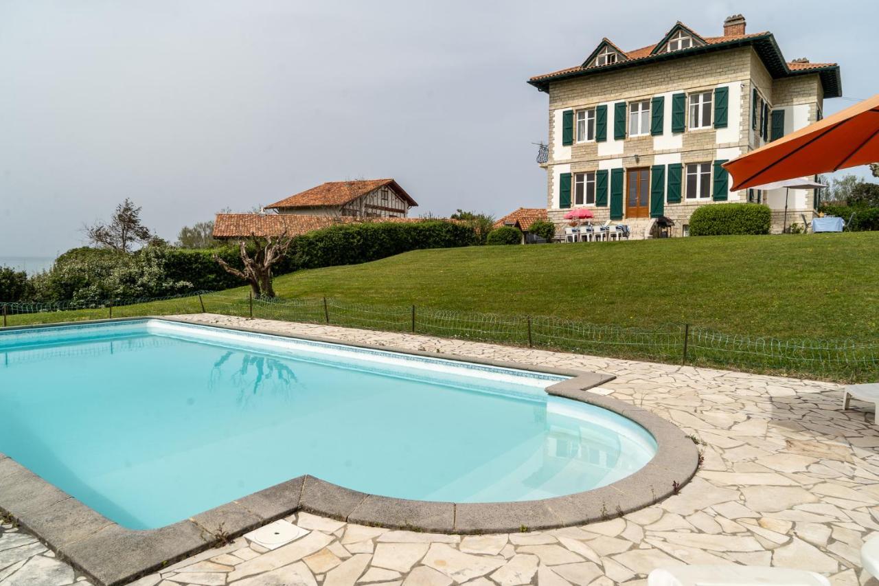 Maison De Maitre Piscine Vue Ocean - Bidart Exterior foto