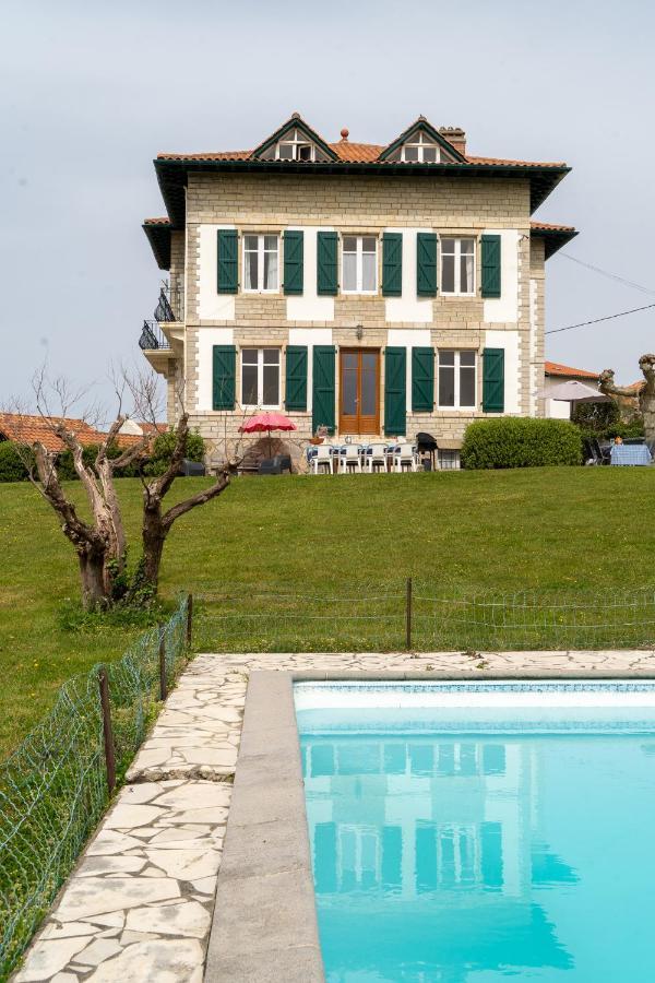 Maison De Maitre Piscine Vue Ocean - Bidart Exterior foto